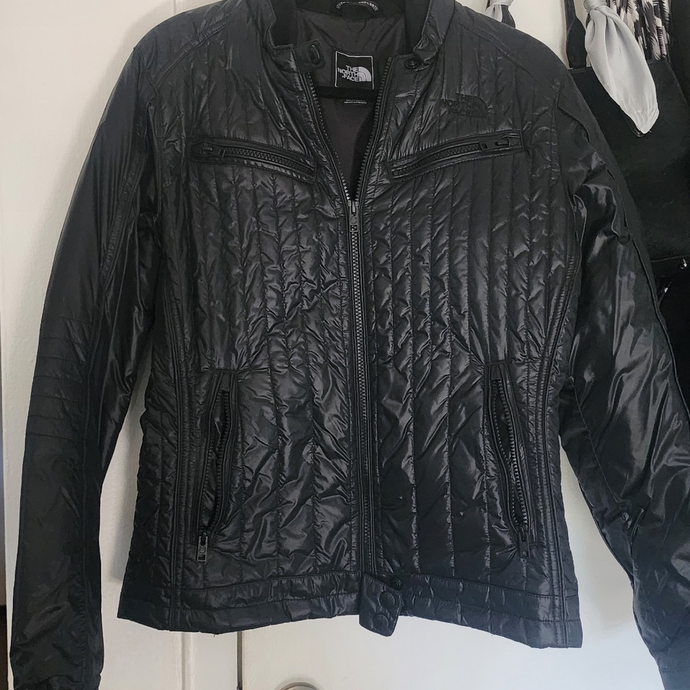 The North Face Midori Black Bomber Moto Jacket